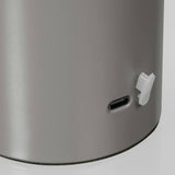 Searchlight mushroom rechargeable LED table lamp in grey - British product