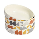 Argos Home stoneware pasta bowls set of 4 22cm (British brand)