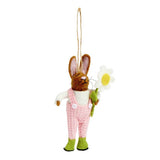 Argos Home handcrafted felt rabbit ornament 15cm - British product