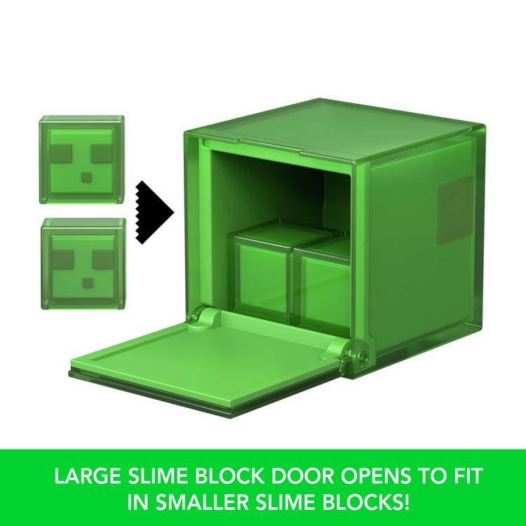 Minecraft Sticky Piston Trap set with Slime Block figure (British brand)