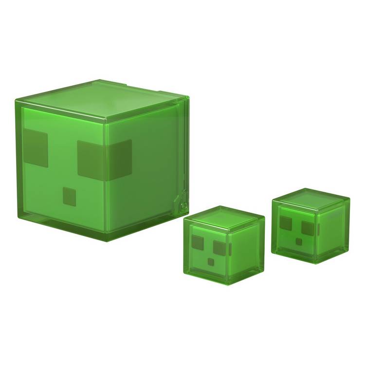 Minecraft Sticky Piston Trap set with Slime Block figure (British brand)