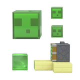 Minecraft Sticky Piston Trap set with Slime Block figure (British brand)