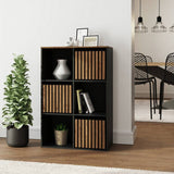 Argos GFW Kube 6 Cube Storage Unit - Black & Walnut- Buy online at McGrocer