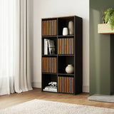 GFW Kube 4x4 cube storage Black & Walnut, imported from the UK