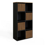 GFW Kube 4x4 cube storage Black & Walnut, imported from the UK