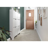 Argos GFW Narrow 3 Tier Shoe Storage Cabinet - White- Buy online at McGrocer