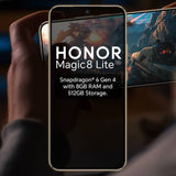 HONOR Magic8 Lite 5G 512GB AI Phone Reddish Brown, imported from the UK