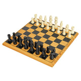 Professor Puzzle wooden chess game with storage bag, UK version