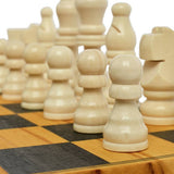 Professor Puzzle wooden chess game with storage bag, UK version
