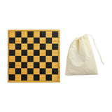 Professor Puzzle wooden chess game with storage bag, UK version