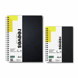 Reeves hardback spiral bound A5 sketchbook - British product