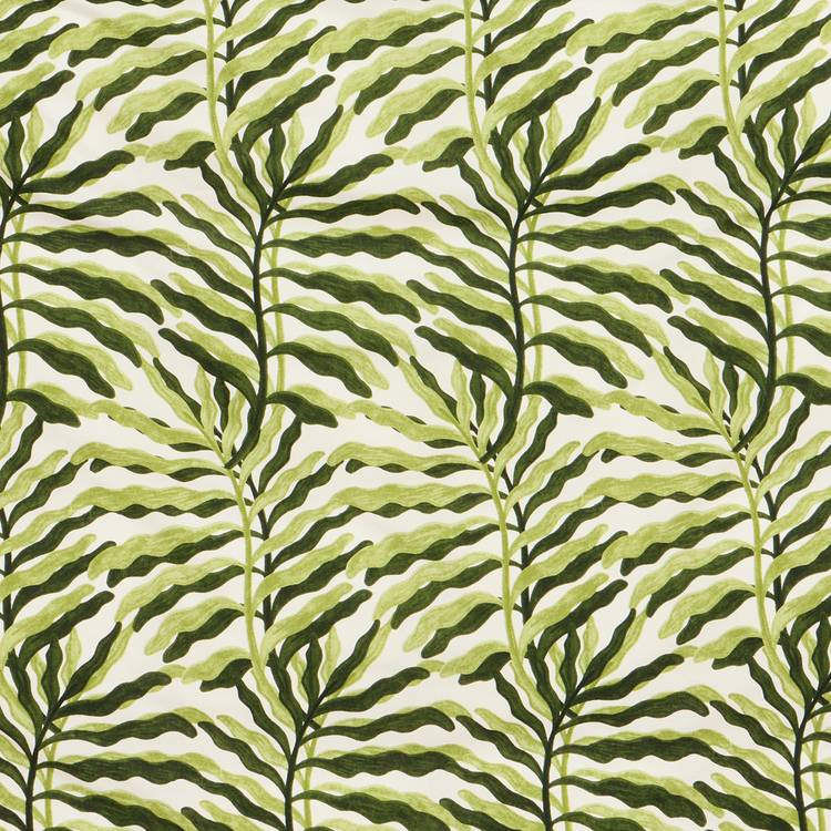 Habitat leaf printed green bedding set single - British product