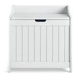 Argos Home monks bench style linen bin 100L grey, imported from the UK