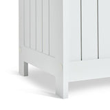 Argos Home monks bench style linen bin 100L grey, imported from the UK