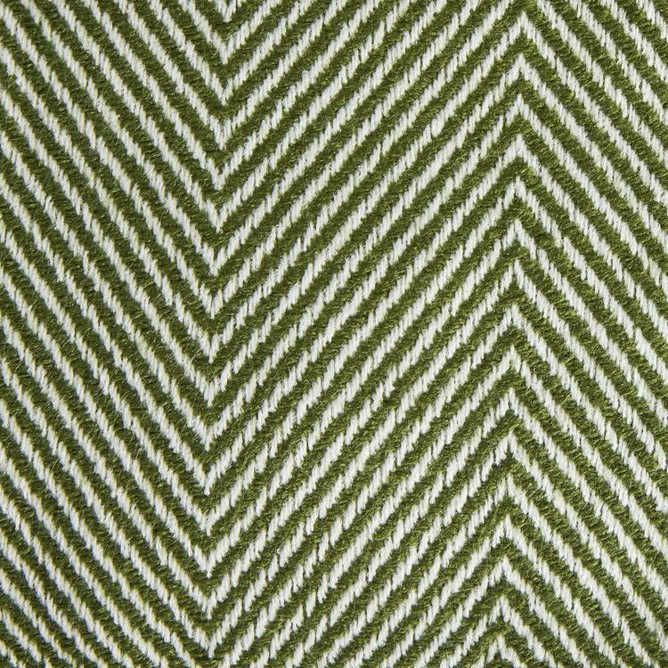 Habitat herringbone throw moss green 125x150cm, imported from the UK