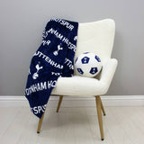 Tottenham Hotspur football shaped cushion 25cm (British brand)