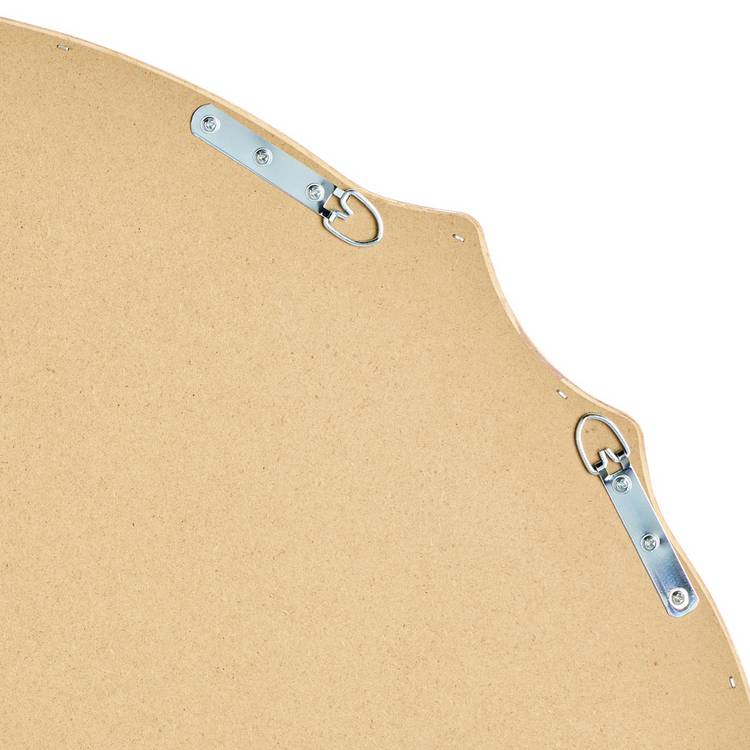Argos Home decorative oval wall mirror 76x61cm, imported from the UK
