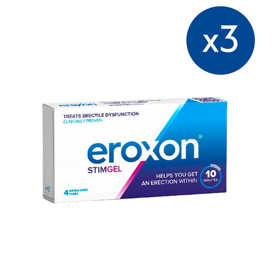 Eroxon Erectile Dysfunction Treatment Gel 12 Tube Pack GOODS Boots   