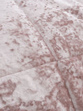 Catherine Lansfield pink crushed velvet pillow shams set of 2 - British product