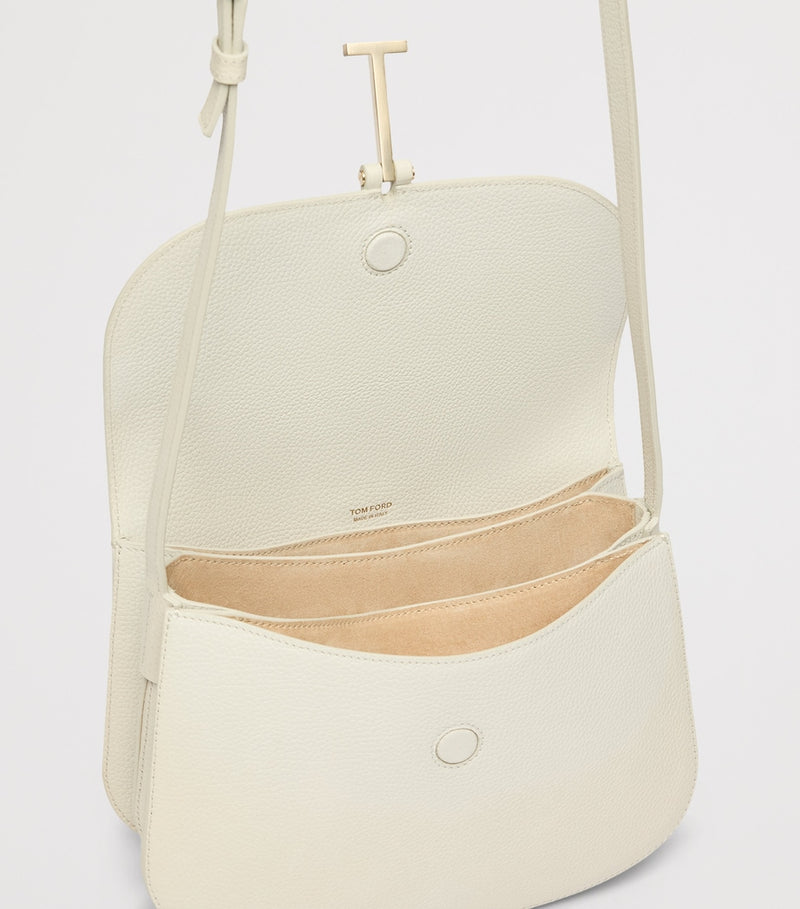 TOM FORD large leather cross-body bag with gold-tone hardware, UK version