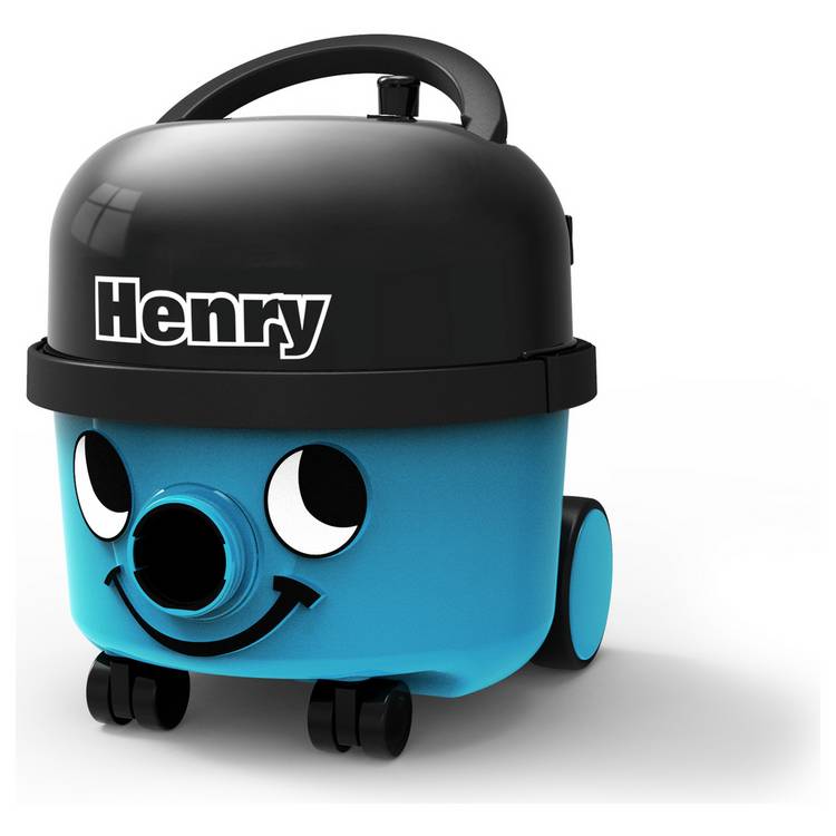 Henry blue corded cylinder vacuum cleaner - British product