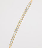 Messika Gatsby yellow gold diamond pavé bracelet 0.25ct - British product
