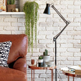 Argos Habitat Swing Arm Floor Lamp Matt Black- Buy online at McGrocer