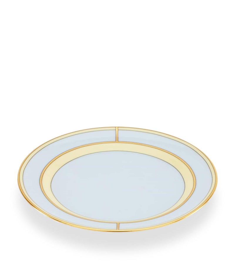 GINORI 1735 porcelain bread plate Celeste 17cm, UK version