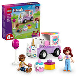 LEGO Friends Unicorn Cake Delivery Car toy 67 pieces, UK version
