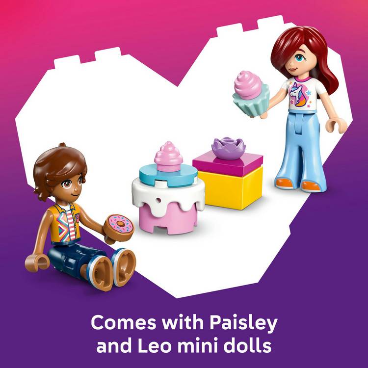 LEGO Friends Unicorn Cake Delivery Car toy 67 pieces, UK version