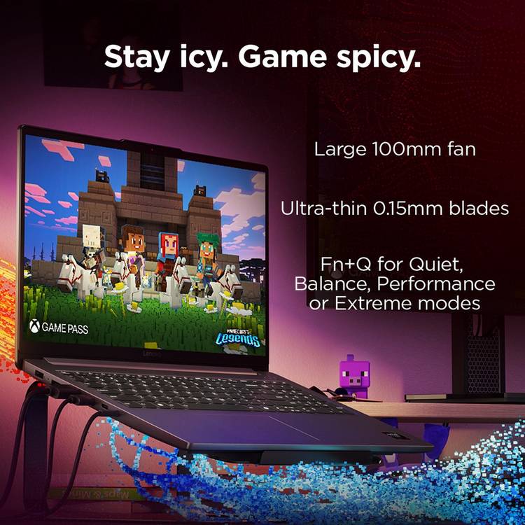 Lenovo LOQ gaming laptop 15.6in AMD Ryzen 7 RTX 3050 (British brand)