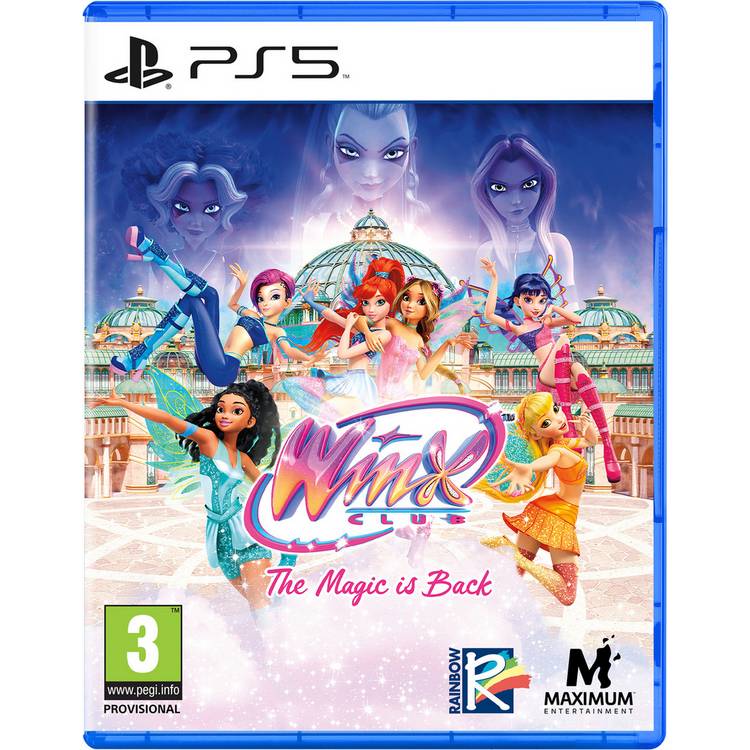 Winx Club The Magic Is Back PS5 game, UK version