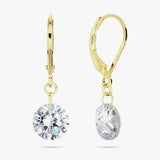 Argos Revere 9ct Gold Plated Silver Cubic Zirconia Drop Earrings- Buy online at McGrocer