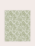 Laura Ashley wallpaper sample Moss Green Louise A4 (British brand)