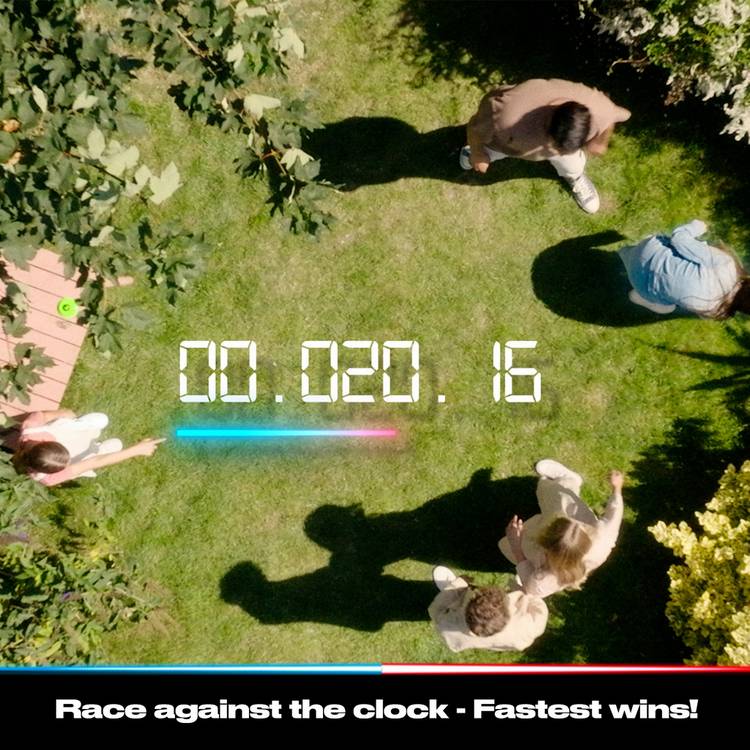 Hyper Dash electronic reaction race game with five targets - British product