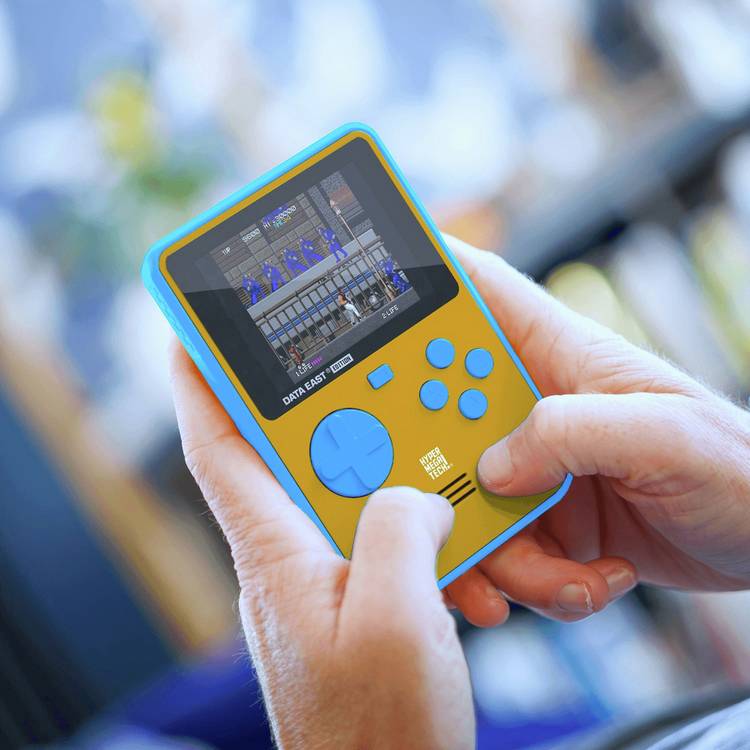 HyperMegaTech Super Pocket Data East retro handheld (British brand)