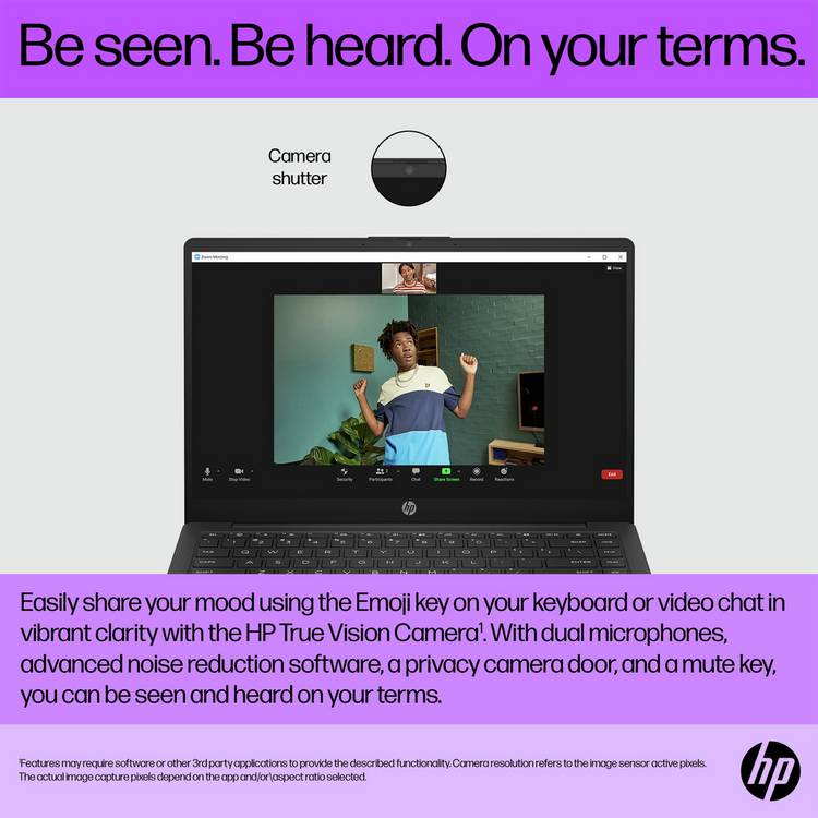 HP 14-inch laptop AMD Athlon 4GB 128GB SSD - British product