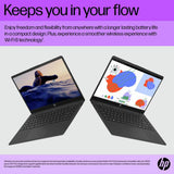 HP 14-inch laptop AMD Athlon 4GB 128GB SSD - British product