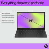 HP 14-inch laptop AMD Athlon 4GB 128GB SSD - British product