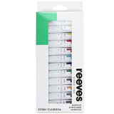 Argos Reeves Acrylic 12 Vibrant Colours Tube Paint Set- Buy online at McGrocer