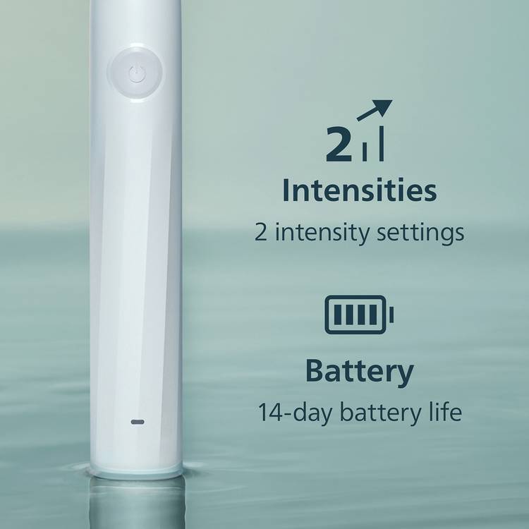Philips Sonicare 2000 electric toothbrush white, imported from the UK