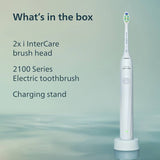 Philips Sonicare 2000 electric toothbrush white, imported from the UK