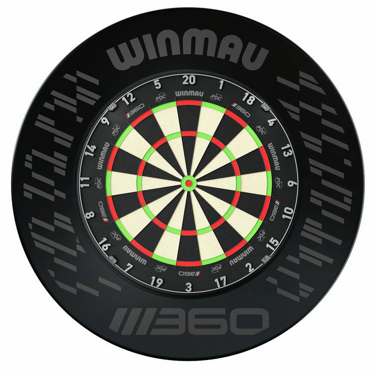 Winmau Blade 360 dartboard set, imported from the UK