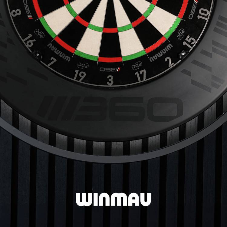 Winmau Blade 360 dartboard set, imported from the UK
