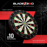 Winmau Blade 360 dartboard set, imported from the UK