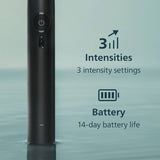 Philips Sonicare 3000 electric toothbrush in black (British brand)