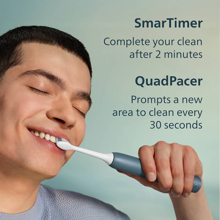 Philips Sonicare 4000 electric toothbrush blue, UK version