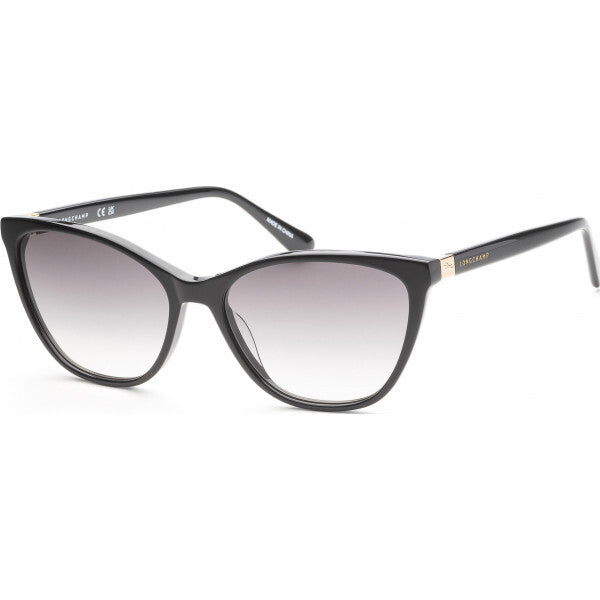 Longchamp black acetate fashion sunglasses LO659S, imported from the UK