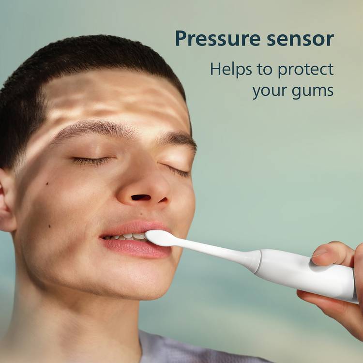 Philips electric toothbrush 4000 Series White (British brand)
