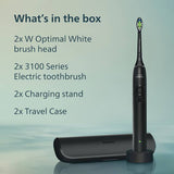 Philips Sonicare 3000 Series electric toothbrush 2-pack - British product